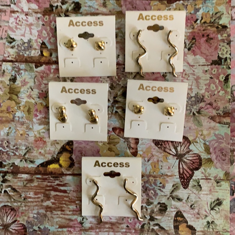 6 Pair Lot of NWT Earrings